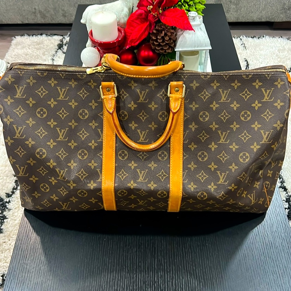 Louis Vuitton traveling bag